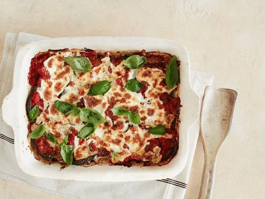 Foto jajčevci s parmezanom in mocarelo