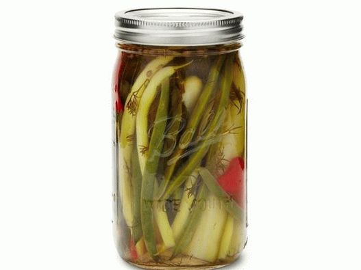 Foto hitri recept za vloženi fižol iz voska