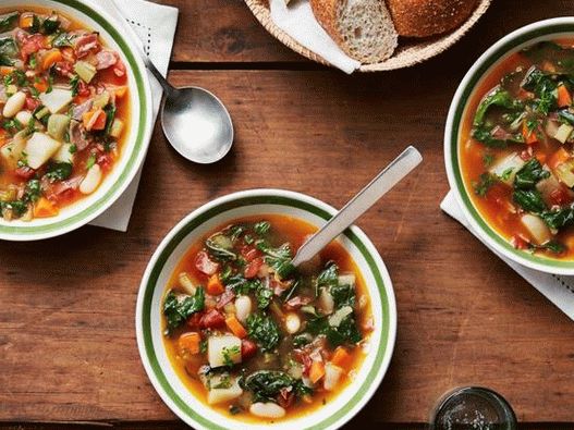 Fotografija posode - zimska minestrona