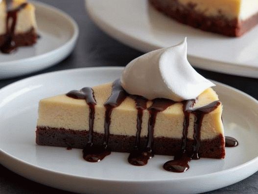 Fotografija Brownie Cheesecakea