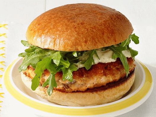 Foto Perfect Salmon Burger