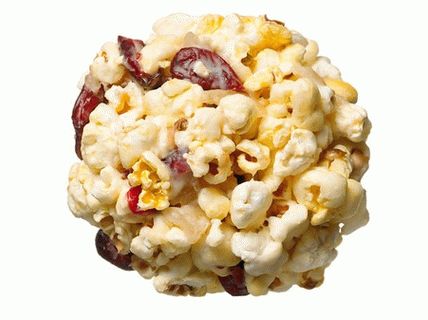 Photo Ginger-Cranberry Popcorn žogice