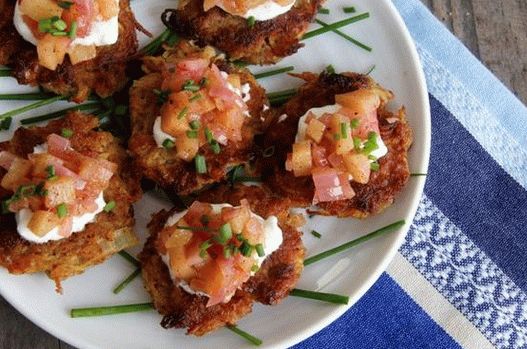 Foto nemške krompirjeve palačinke