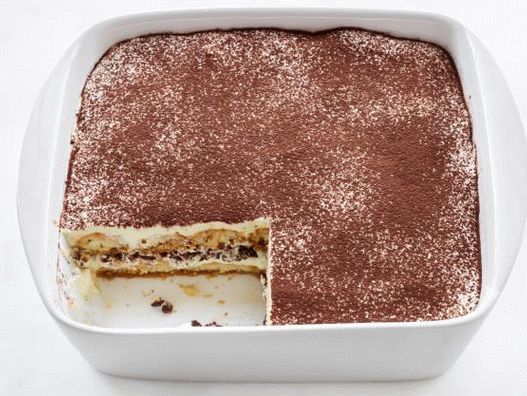 Photo Classic tiramisu s čokolado