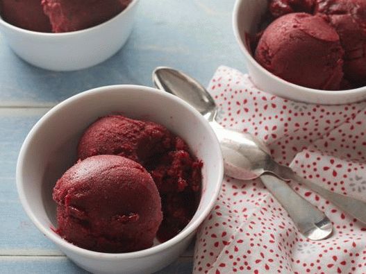 Foto poletni sorbet