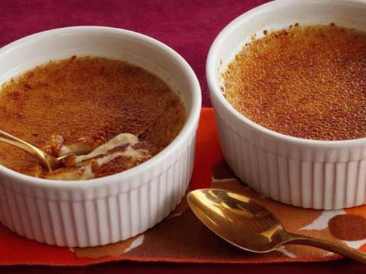 Bučni krem   brulee