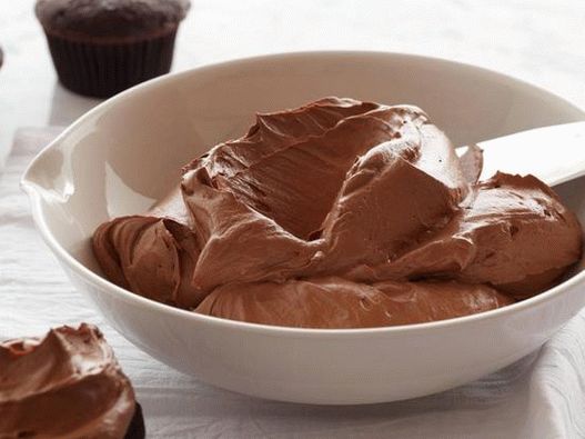 Fotografija posode - Jajčna krema s čokolado