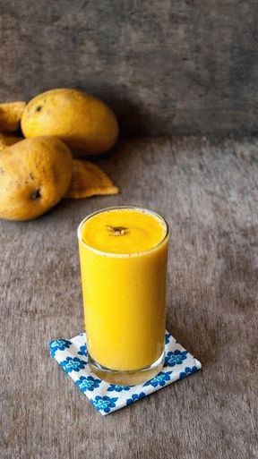 Foto Mango Lassi (indijski jogurtov napitek)
