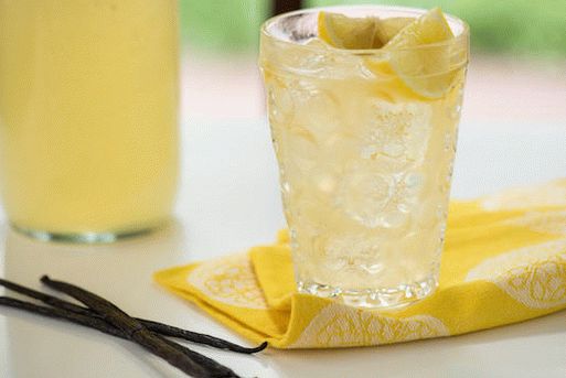 Fotografija med-vanilijeva limonada