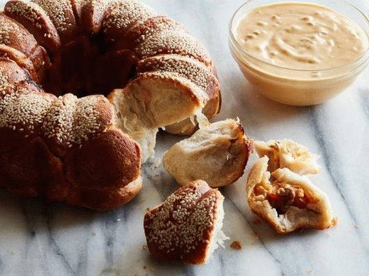 Fotografija Monkey Cheeseburger okusnega kruha