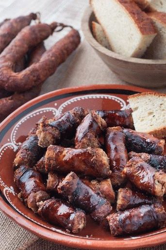 Fotografija portugalske klobase Lingvik doma