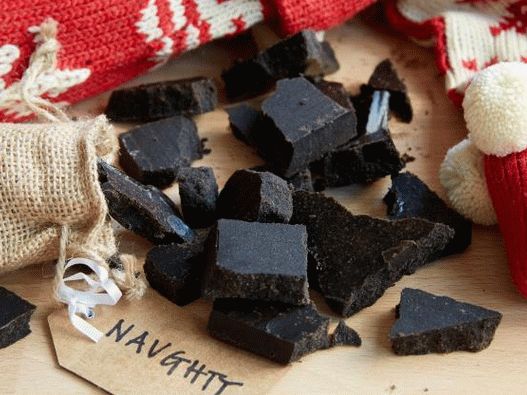 Foto božično bombonsko oglje