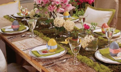 Velikonočna nastavitev mize: načini in ideje