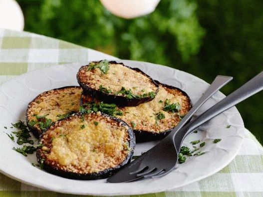 Zrezki iz foto jajčevcev s sirom