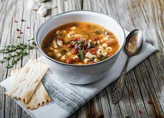 Photo Minestrone juha - klasična