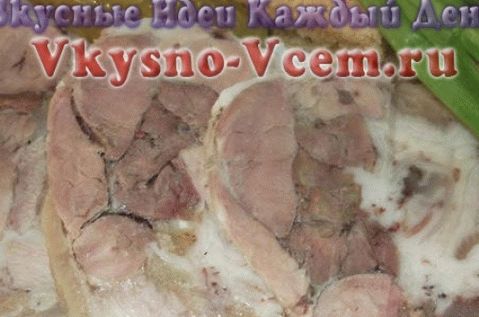 Recept za svinjski rez v začinjenem želeju