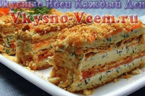 Napoleonova torta za piknik večerja