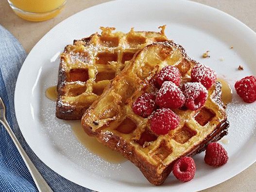 Fotografija francoskih toastnih vafljev