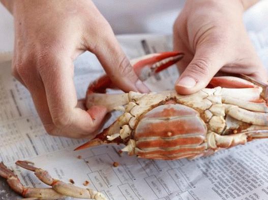 Razbirajte lupino rakovice Razbirajte lupino rakovice