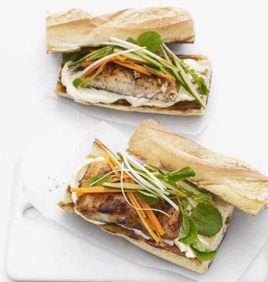 Foto vietnamski sendvič