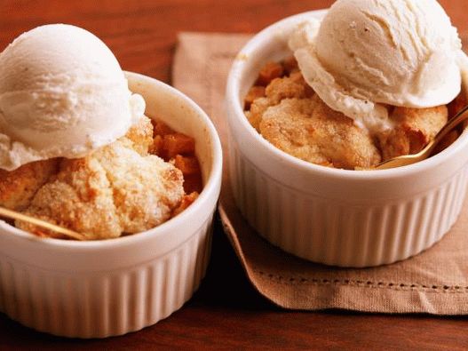 Foto Apple cobbler za dva